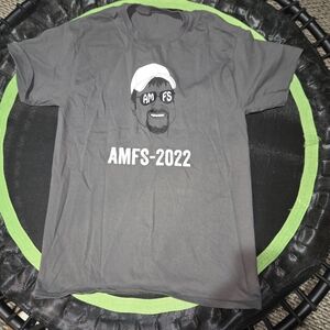 Gray AMFS-2022 Graphic T-Shirt